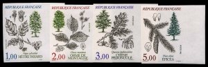 France, 1950-Present #1984-1987 (YT 2384-2387) Cat€110, 1985 Flora of Franc...