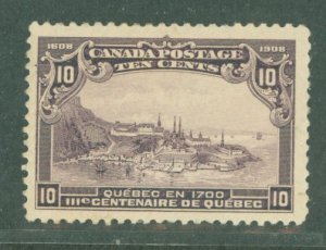 Canada #101 Unused Single