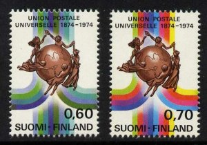 Finland 550-1 MNH UPU