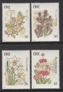 Ireland 810-813 Flowers MNH VF