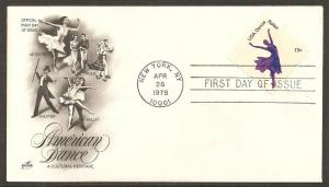 Ballet 1978 Artcraft U/A FDC  BIN 9148