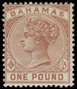 Bahamas Scott 27-32 Gibbons 47-57 Mint Set of Stamps