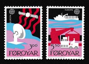 Faroe Is. Europa CEPT issue 1988 2v SG#161-162 SC#173-174