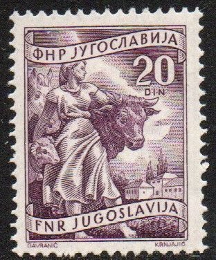 Yugoslavia Sc #348 MNH