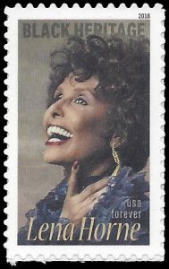 #5259 (50c Forever) Black Heritage Lena Horne 2018 Mint NH