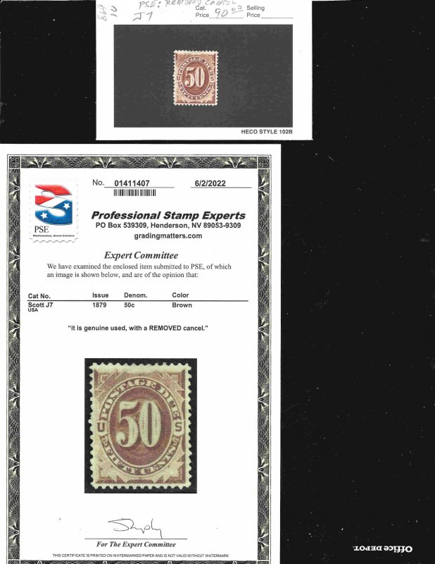 J7 Used... PSE Certificate... SCV $90.00