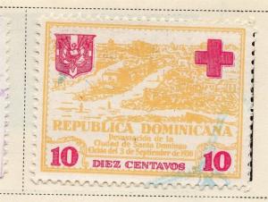 Dominican Republic 1930 Postal Tax Early Issue Fine Used 10c. 168541