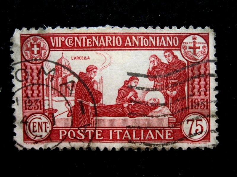 ITALY - SCOTT# 263 - USED - CAT VAL $375.00