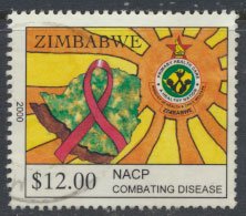 Zimbabwe SG 1036  SC#  868 Used  Health Campaign  see detail and scan 