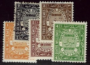 Egypt SC O39-O43 Mint/Used....Worth checking out!