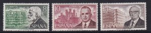 Spain  #1874-1876  MNH  1975 Spanish architects