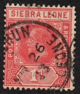 Sierra Leone Sc #104 Used