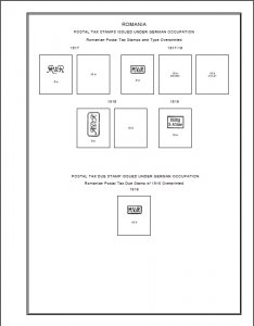 ROMANIA STAMP ALBUM PAGES 1858-2011 (847 PDF digital pages)