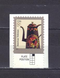 #3756A, Pos #Single. American Toleware-'2007'  MNH.  .05