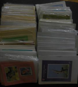 EDW1949SELL : CHINA PRC Huge lot of 675 Unlisted Souvenir Sheets. All VF Mint NH