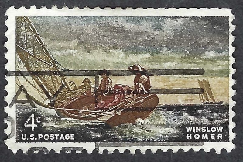 United States #1207 4¢ Winslow Homer (1962). Used.