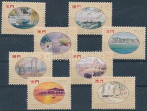 Macao stamp Lio Man Cheong Paintings set MNH 1995 Mi 786-793 WS149933