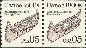 # 2453 MINT NEVER HINGED CANOE