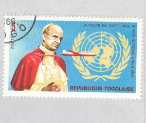 Togo 549 Used Pope 1966 (BP66803)