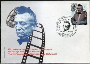 308 - NORTH MACEDONIA 2022 - Aco Stefanovski - Actor - FDC