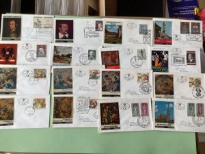 Austria  postal covers with Photo  16 items Ref A2296
