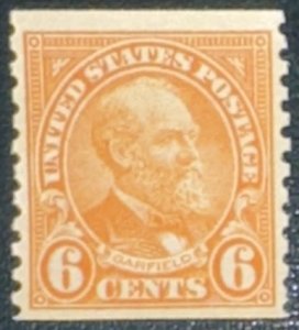Scott #723 1932 6¢ James A. Garfield perf. 10 vertically MNH OG