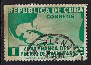 Cuba 324 VFU MAP Z2699