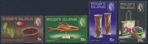 Pitcairn Islands 1968 Handicrafts Set of 4 SG88-91 MH