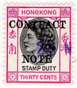 (I.B) Hong Kong Revenue : Contract Note 30c