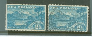 New Zealand #73-74 Unused Multiple