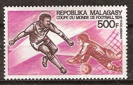 1973 Malagasy Republic 703 1974 FIFA World Cup in Munich 7,50 €