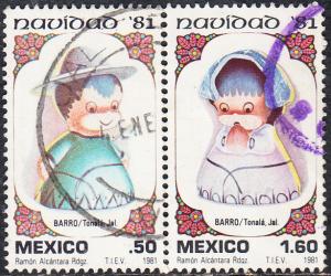 Mexico #1252-1253    Used