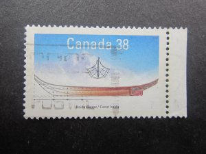 Canada #1230 Small Craft Native Boats very fine used  {ca2212}