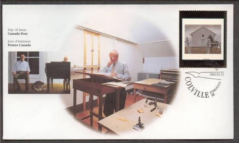 1945 Alex Colville - Artist FDC