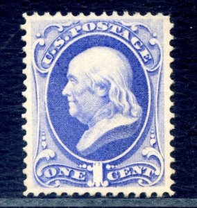 US SCOTT #134 MINT-XF-NO GUM W/ PF CERT (4/24/24 GP)