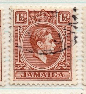 Jamaica 1938 GVI Early Issue Fine Used 1.5d. 202666
