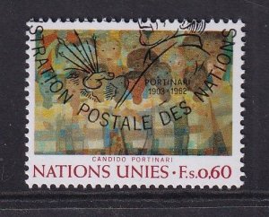 United Nations  Geneva  #41 cancelled 1974  art  60c