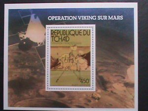 CHAD-1976 SC# C194 OPERATION VIKING TO MARS  PROJECT MNH S/S VERY FINE