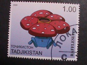 ​TAJIKISTAN -2000 LOVELY FAMPOUS POKEMON CTO FANCY POSTAL CANCEL VERY FINE