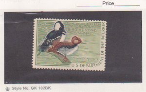 Scott  RW35 MNG 1968 $3  Federal Duck Hunting Permit Stamp Cat $20.0 