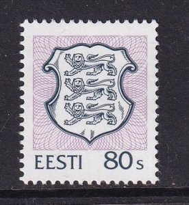 Estonia  #301  MNH  1995  National Arms  80s  Perf. 14