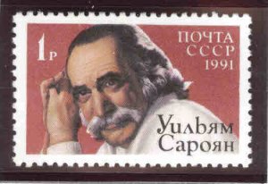 Russia  born William Saroyan American Writer Scott 6002 MNH** US joint issue