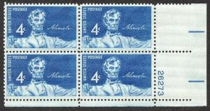 U.S. # 1116 Plate Block MNH. 
