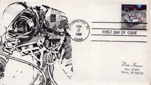 United States, First Day Cover, Space