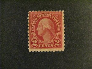 US #579 mint hinged  a22.9 5938