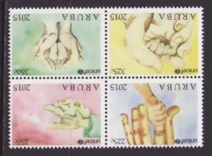 Aruba-Sc#460- id5-unused NH set-UNICEF-2015-