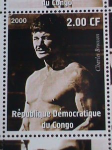 ​CONGO STAMP:2000 FAMOUS HOLLYWOOD MOVIES EVENTS STAMPS MNH FULL SHEET VF