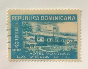 Dominican Republic 1950 Scott 440 used - 5c, Hotel Montana, La Vega R.D.