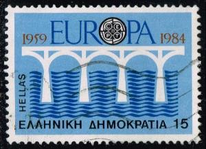 Greece #1493 Bridge; Used (0.40)