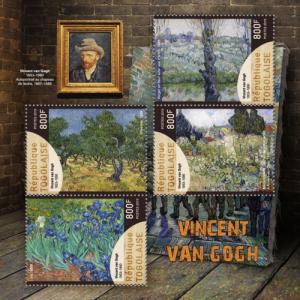 TOGO- 2019 - Vincent van Gogh - Perf 4v Sheet  - MNH